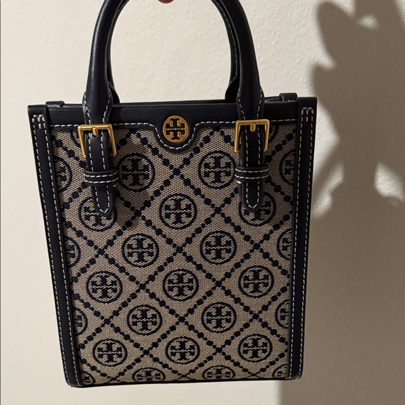 Tory Burch Handbags - Tory Burch T Monogram Jacquard Mini Tote